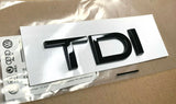 TDI Rear Gloss Black Badge