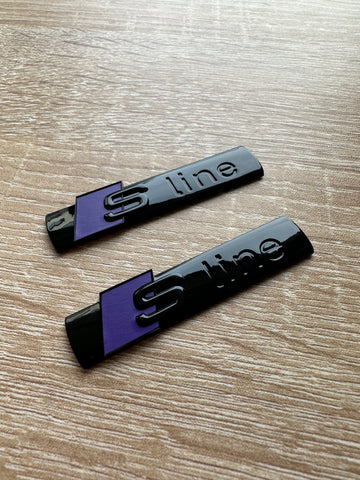 x2 S Line Side Badges Purple Haze
