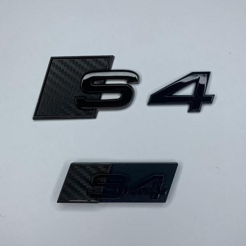 Carbon S4 Rear and Grill Badge