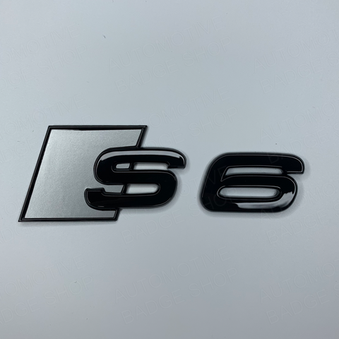 Titanium S6 Rear Badge