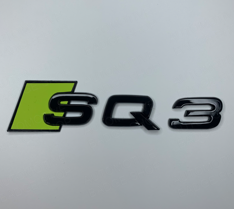 Acid Green SQ3 Rear Badge