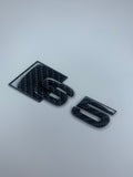 Audi S5 Carbon Fibre Rear Badge