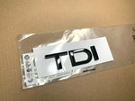 TDI Rear Gloss Black Badge