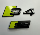 Acid Green S4 Rear and Grill Badge