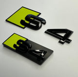 Acid Green S4 Rear and Grill Badge