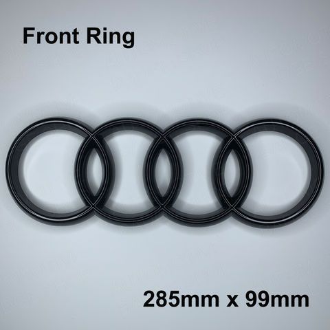 285mm x 99mm - Front Gloss Black Ring for grill