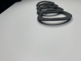 192mm x 68mm - Rear Curved Gloss Black Ring