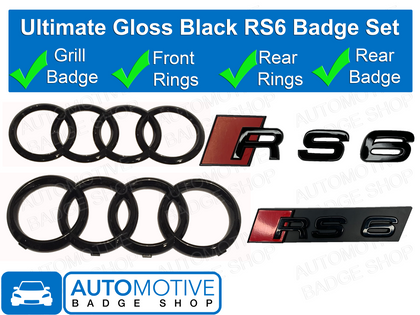 RS6 Gloss Black Box Set