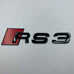 RS3 Gloss Black Rear