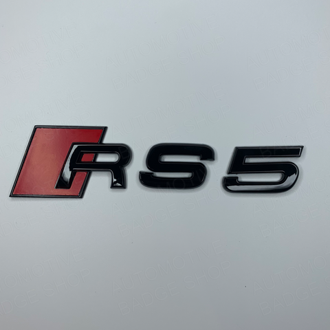 RS5 Gloss Black Rear