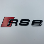 RS6 Gloss Black Rear