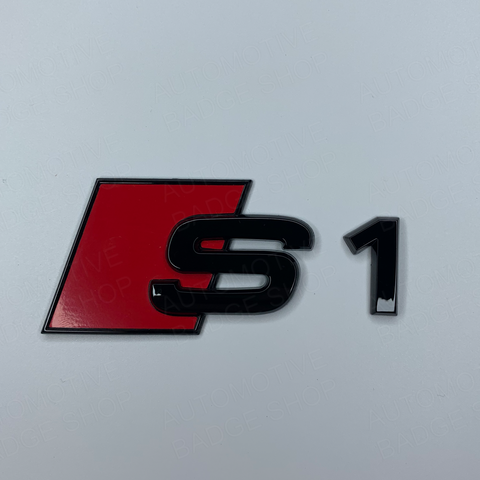 Red S1 Rear Badge
