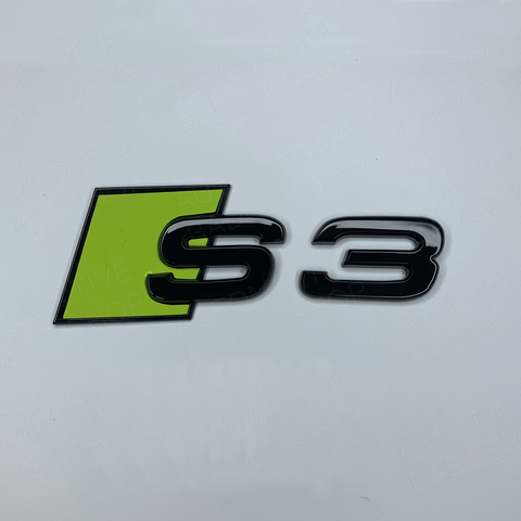 Acid Green S3 Rear Badge