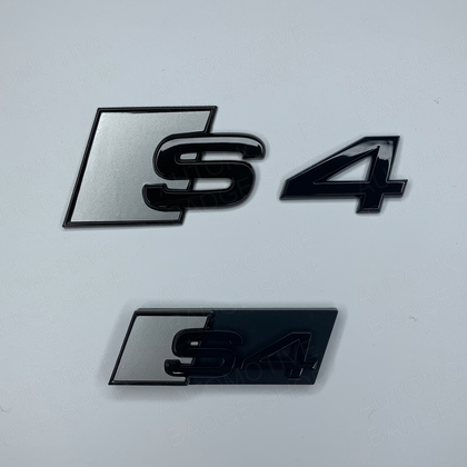 Titanium S4 Rear and Grill Badge