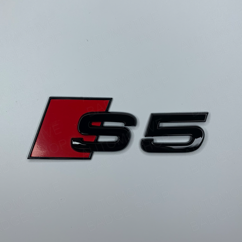 Red S5 Rear Badge