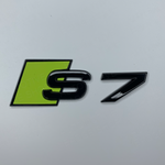 Acid Green S7 Rear Badge