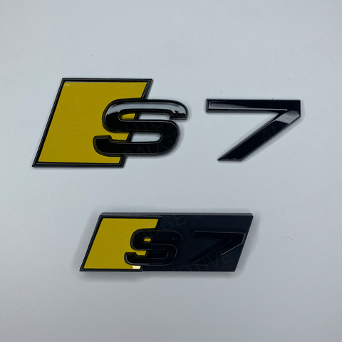 Bumble Bee Yellow S7 Rear and Grill Badge