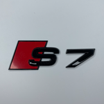 Red S7 Rear Badge