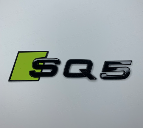 Acid Green SQ5 Rear Badge