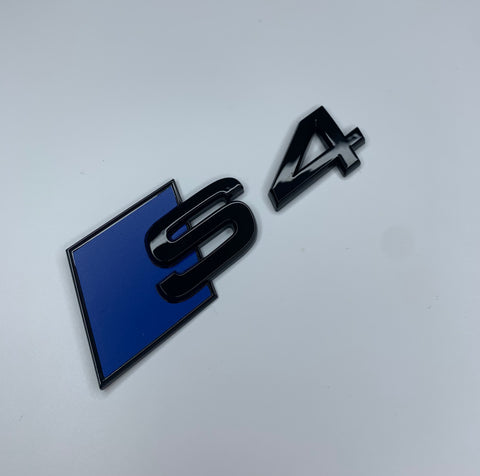 Ultramarine Blue S4 Rear Badge