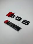 Red SQ5 Rear and Grill Badge