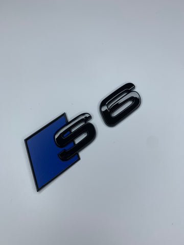 Ultramarine Blue S6 Rear Badge