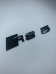 Audi RS5 Carbon Fibre Rear Badge