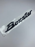 Boxster Gloss Black Rear Badge