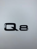 Q8 Rear Badge