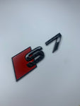 Audi S7 Carbon Fibre Rear Badge