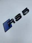 Ultramarine Blue RS5 Rear Badge