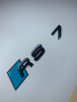 Audi RS7 Carbon Fibre Rear Badge