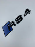 Ultramarine Blue RS4 Rear Badge