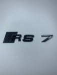 Audi RS7 Carbon Fibre Rear Badge