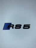Ultramarine Blue RS5 Rear Badge