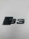 Audi S3 Carbon Fibre Rear Badge